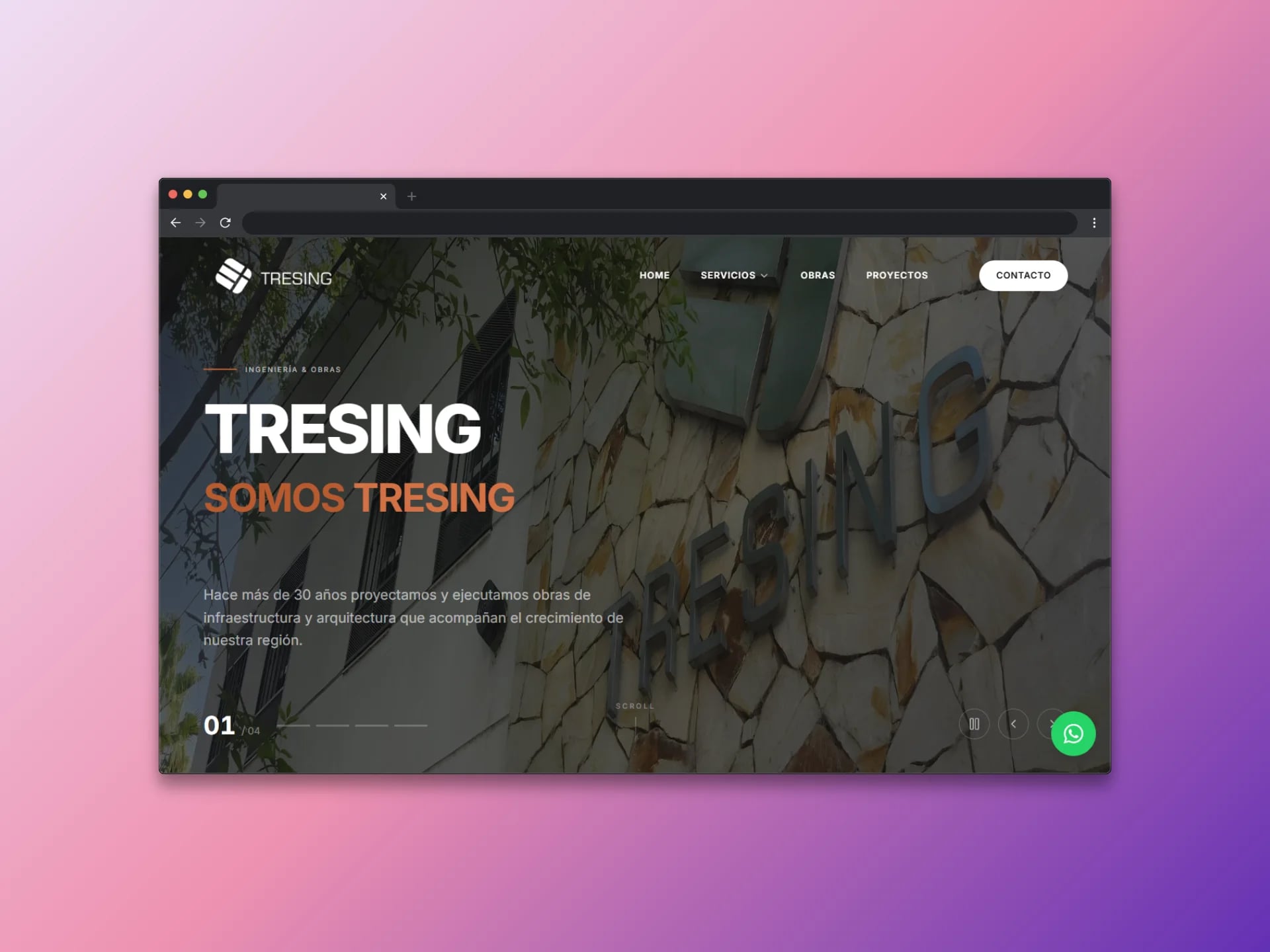 Tresing — Rediseño